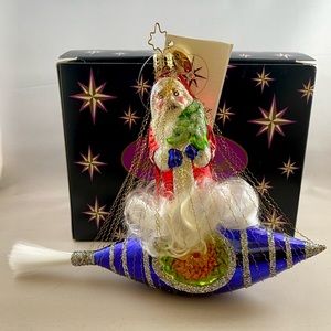 Christopher Radko “Rocket Rider” ornament